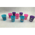 Neon Color Schnapsglas, Werbe Schnapsglas